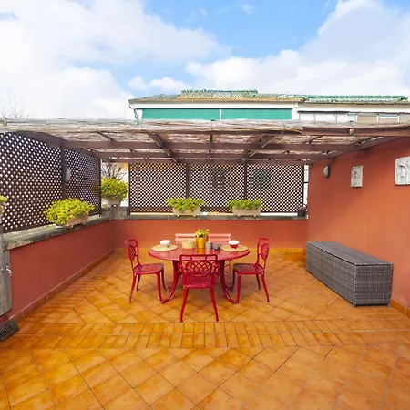 Appartement Romantic Terraced Escape In Elegant Neighbourhood *